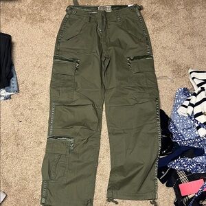 Abercrombie & Fitch y2k utility cargo Pants